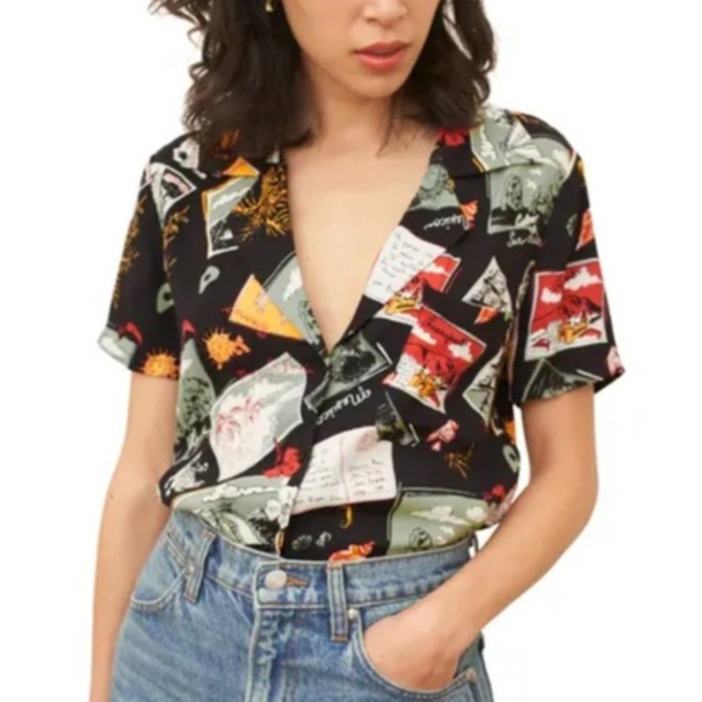 Reformation Button Down Shirt